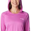 Columbia Women’s Tidal Tee Hoodie(Bright Lavender/White Logo)