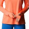 Columbia Women’s Tidal Tee Hoodie(Bright Nectar/White Logo)
