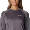 Columbia Women’s Tidal Tee Hoodie(City Grey/Mint Cay Logo)