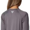 Columbia Women’s Tidal Tee Hoodie(City Grey/Mint Cay Logo)