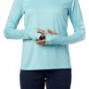 Columbia Women’s Tidal Tee Hoodie(Clear Blue/White Logo)