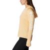 Columbia Women’s Tidal Tee Hoodie(Cocoa Butter/White Logo)