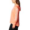 Columbia Women’s Tidal Tee Hoodie(Coral Glow/White Logo)