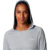 Columbia Women’s Tidal Tee Hoodie(Crushed Blue/White Logo)