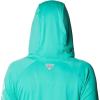 Columbia Women’s Tidal Tee Hoodie(Electric Turquoise/White Logo)