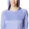 Columbia Women’s Tidal Tee Hoodie(Fairytale/Berry Jam Logo)