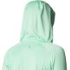 Columbia Women’s Tidal Tee Hoodie(Kelp/Stormy Blue Logo)