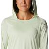Columbia Women’s Tidal Tee Hoodie(Light Lime/White Logo)