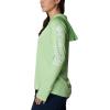 Columbia Women’s Tidal Tee Hoodie(Lime Glow/White Logo)