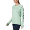 Columbia Women’s Tidal Tee Hoodie(New Mint/Waterfall Logo)