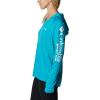 Columbia Women’s Tidal Tee Hoodie(Ocean Teal/White Logo)