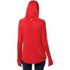Columbia Women’s Tidal Tee Hoodie(Red Lily/Collegiate Navy Logo)