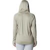 Columbia Women’s Tidal Tee Hoodie(Safari/Light Lime Logo)