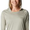 Columbia Women’s Tidal Tee Hoodie(Safari/Light Lime Logo)