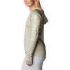 Columbia Women’s Tidal Tee Hoodie(Safari/Light Lime Logo)