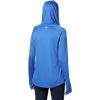 Columbia Women’s Tidal Tee Hoodie(Stormy Blue/Light Coral Logo)