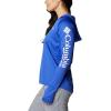 Columbia Women’s Tidal Tee Hoodie(Tanzanite/White Logo)