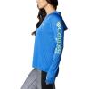Columbia Women’s Tidal Tee Hoodie(Vivid Blue/Lime Glow)