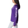 Columbia Women’s Tidal Tee Hoodie(Vivid Purple/White Logo)