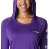 Columbia Women’s Tidal Tee Hoodie(Vivid Purple/White Logo)