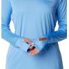 Columbia Women’s Tidal Tee Hoodie(White Cap/Bluebell Logo)