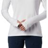 Columbia Women’s Tidal Tee Hoodie(White/Cirrus Grey Logo)