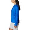 Columbia Womens Tidal Tee™ PFG Fish Flag LsTidal Tee PFG Fish Flag Long Sleeve(Blue Macaw/Gulf Stream Gradient)