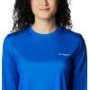 Columbia Womens Tidal Tee™ PFG Fish Flag LsTidal Tee PFG Fish Flag Long Sleeve(Blue Macaw/White Gradient)