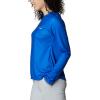 Columbia Womens Tidal Tee™ PFG Fish Flag LsTidal Tee PFG Fish Flag Long Sleeve(Blue Macaw/White Gradient)
