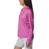 Columbia Womens Tidal Tee™ PFG Fish Flag LsTidal Tee PFG Fish Flag Long Sleeve(Bright Lavender/Fish and Friends Flag)
