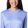 Columbia Womens Tidal Tee™ PFG Fish Flag LsTidal Tee PFG Fish Flag Long Sleeve(Fairytale/Fish and Friends Ombre)