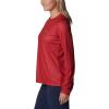 Columbia Womens Tidal Tee™ PFG Fish Flag LsTidal Tee PFG Fish Flag Long Sleeve(Red Spark/Bluestone Gradient)