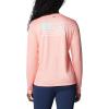 Columbia Womens Tidal Tee™ PFG Fish Flag LsTidal Tee PFG Fish Flag Long Sleeve(Tiki Pink/Fish and Friends Flag)