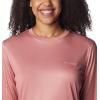 Columbia Womens Tidal Tee PFG Sun Up(Sandalwood Pink/Sun Up)