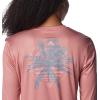Columbia Womens Tidal Tee PFG Sun Up(Sandalwood Pink/Sun Up)
