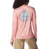 Columbia Womens Tidal Tee PFG Sun Up(Tiki Pink/Quit Wishin)