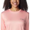 Columbia Womens Tidal Tee PFG Sun Up(Tiki Pink/Quit Wishin)