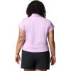 Columbia Womens Tidal Tee Short Sleeve Polo(Hydrangea)