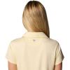 Columbia Womens Tidal Tee Short Sleeve Polo(Lemon Wash)