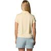 Columbia Womens Tidal Tee Short Sleeve Polo(Lemon Wash)