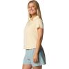 Columbia Womens Tidal Tee Short Sleeve Polo(Lemon Wash)