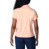 Columbia Womens Tidal Tee Short Sleeve Polo(Tiki Pink)