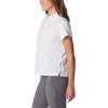 Columbia Womens Tidal Tee Short Sleeve Polo(White)