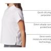 Columbia Womens Tidal Tee Short Sleeve Polo(White)