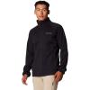 Columbia mens Outdoor Tracks Full Zip Ii(Black/City Grey)