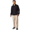 Columbia mens Outdoor Tracks Full Zip Ii(Black/City Grey)
