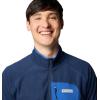 Columbia mens Outdoor Tracks Full Zip Ii(Collegiate Navy/Mtn Blue)