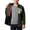 Columbia mens Outdoor Tracks Full Zip Ii(Greenscape/Safari)
