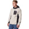 Columbia mens Outdoor Tracks Hooded Full Zip Ii(Dark Stone/Shark)