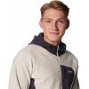 Columbia mens Outdoor Tracks Hooded Full Zip Ii(Dark Stone/Shark)